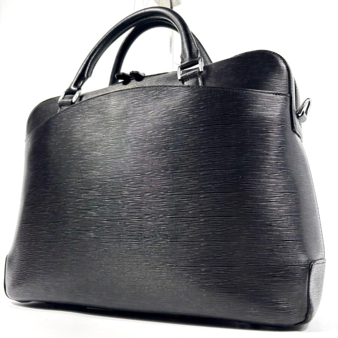 ✨希少 美品✨ペッレモルビダ ビジネスバッグ キャピターノ エピ レザー 黒