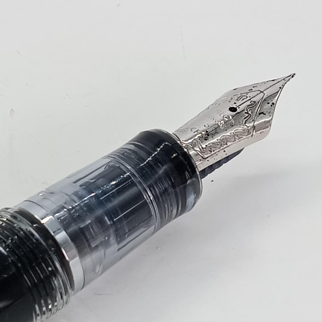 PILOT パイロット カスタム ヘリテイジ 92 万年筆 クリア スケルトン