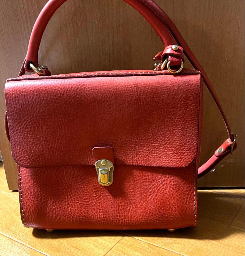 アナロジコ　ドロシーバッグ　レッド