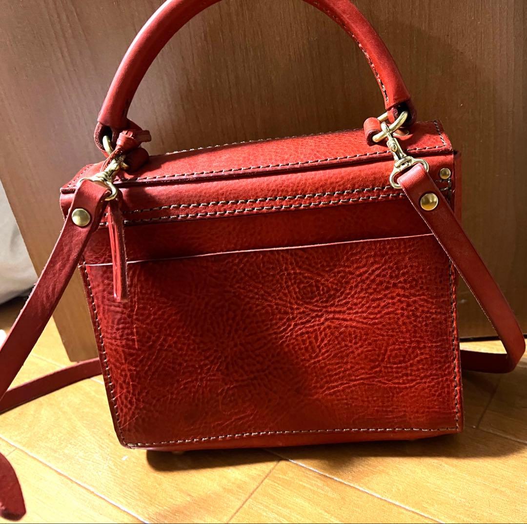 アナロジコ　ドロシーバッグ　レッド