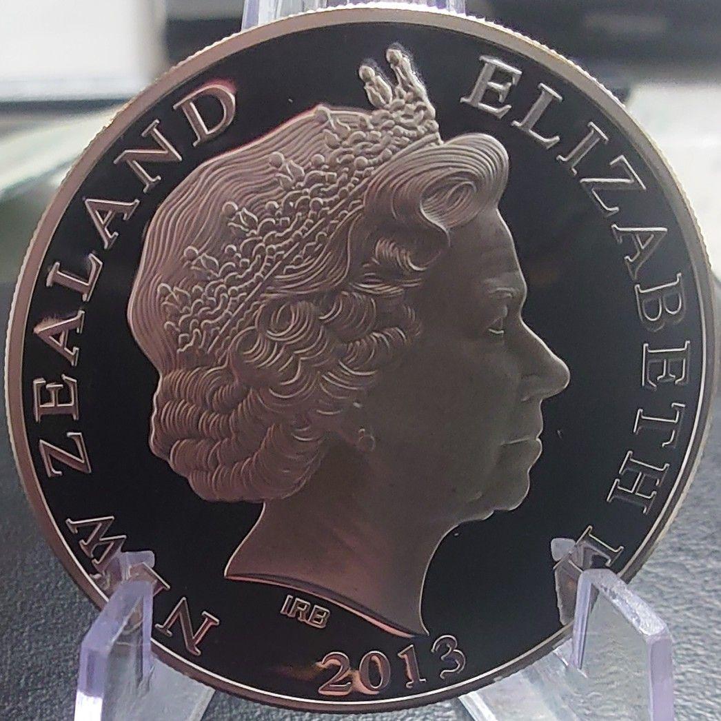 2013年 ニュージーランド銀貨 1ドル キーウィ銀貨 SV999 純銀1オンス