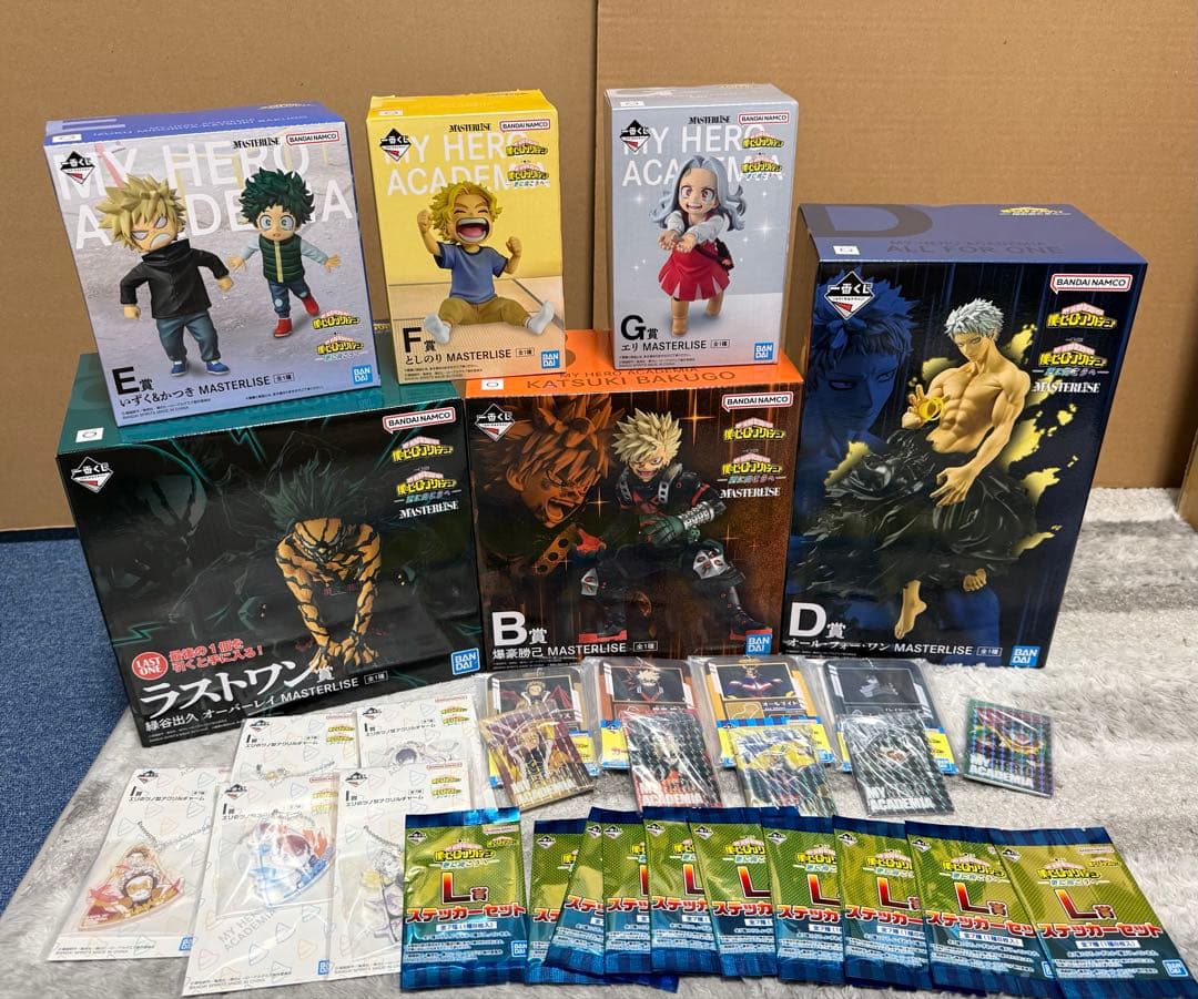 一番くじ ヒロアカ -更に向こうへ-　フィギュアセミコンプ 計30点