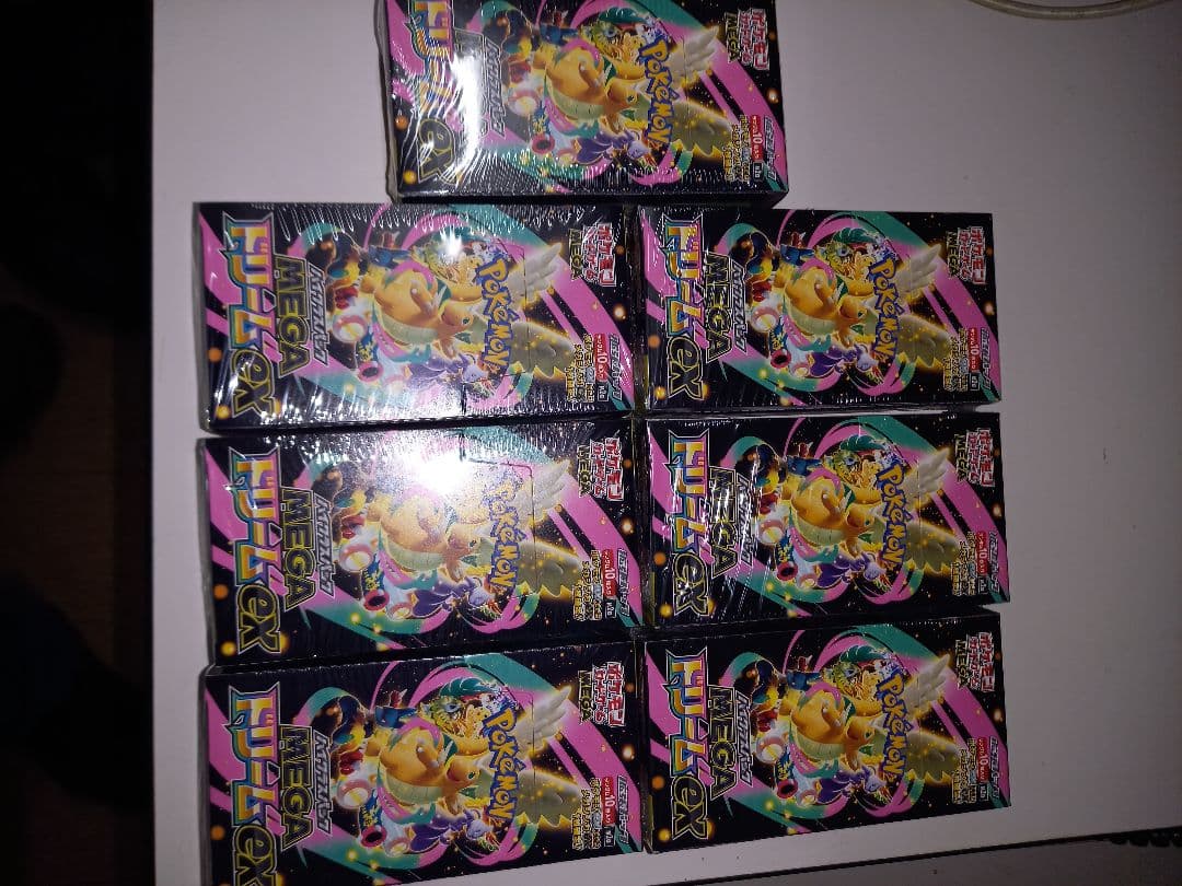 ポケモンカード　MEGAドリームex ７箱