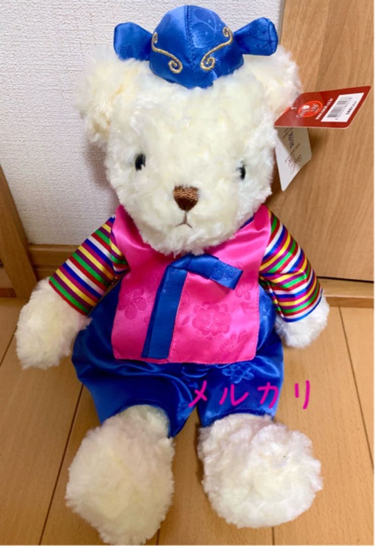 羽生結弦　韓服ベア hanbok bear ぬいぐるみ　くま　四大陸選手権