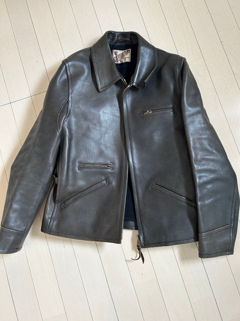 Y2LEATHER シングルライダースジャケット