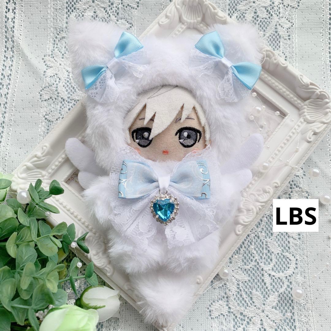 ぬい服 10cm 着ぐるみ 白ねこデザインリスト②