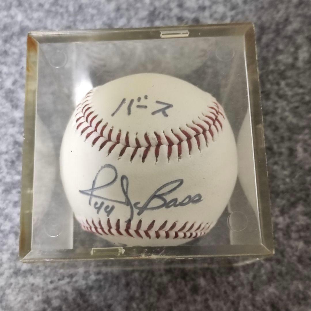 ランディ・バース 直筆サインボール 成績入り .389 54HR 阪神タイガース