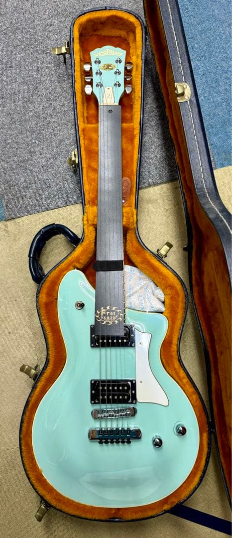 WASHBURN P4 Tiffany Blue 1997年製 NUNO