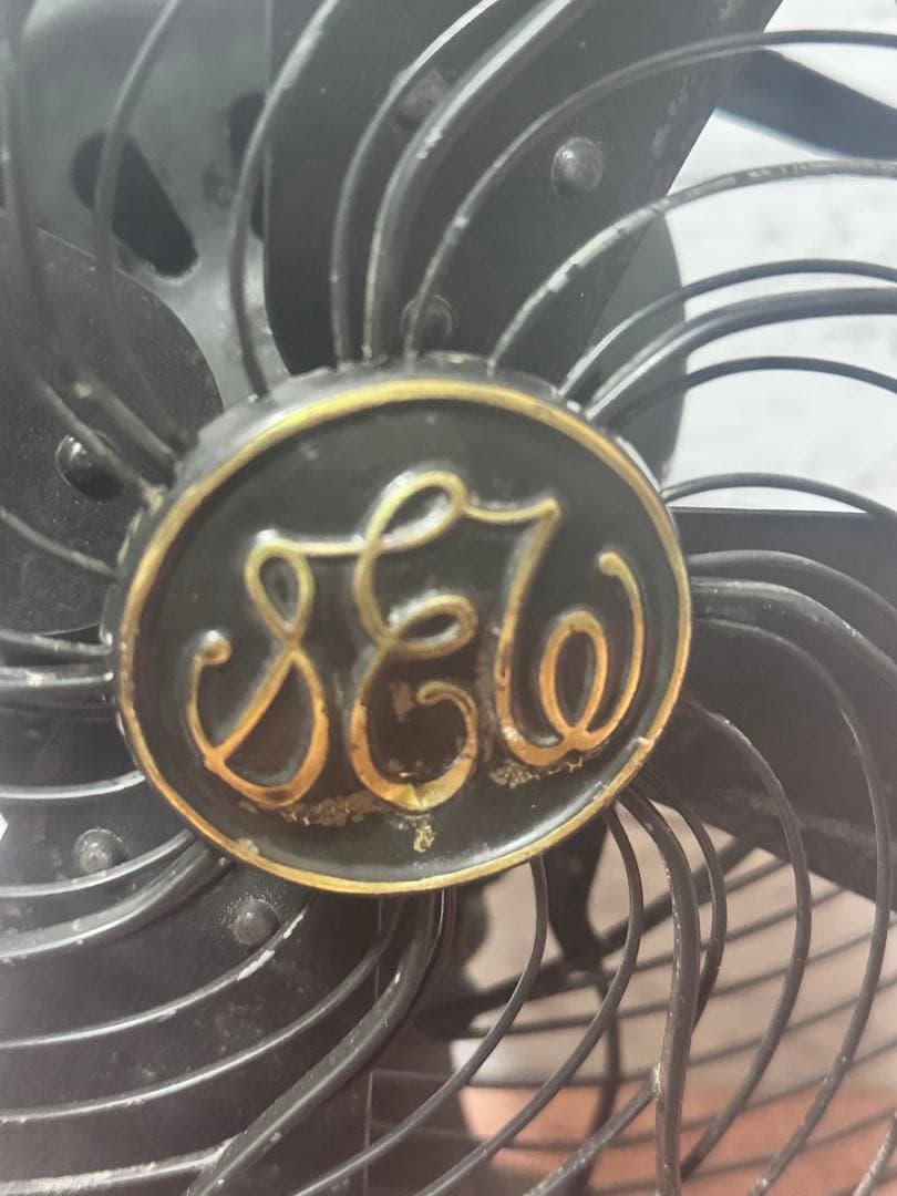 稼働品 扇風機（交流電気扇）C-7032 芝浦製作所 昭和レトロ アンティーク