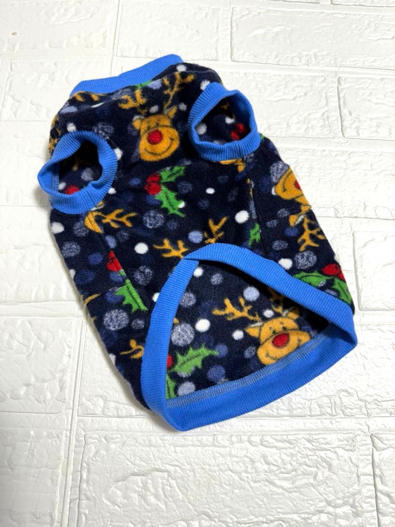 ☆ランラン☆ページ　雪だるま柄フリルワンピース、トナカイ柄タンクトップ