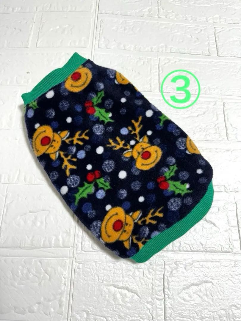 ☆ランラン☆ページ　雪だるま柄フリルワンピース、トナカイ柄タンクトップ