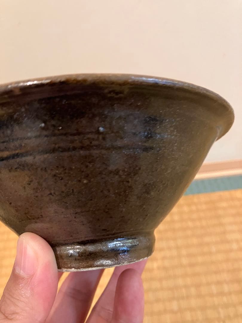 金城次郎　魚紋5寸ワンブー　壺屋時代作品　ま民藝　やちむん