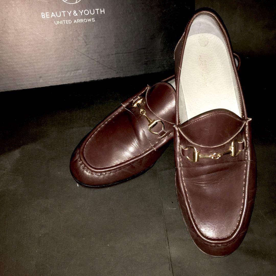 Beauty&youth ビットローファー　ダークブラウン　27.5㎝