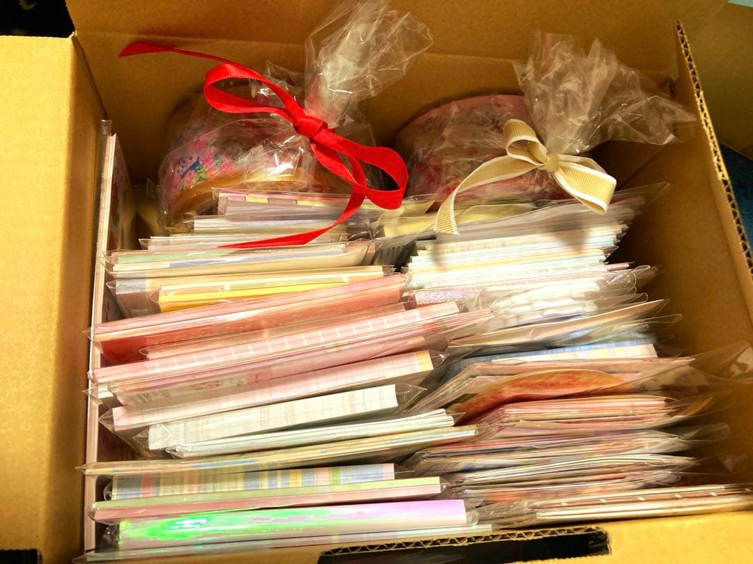 大量まとめ売り☆紙モノ&OPPテープ&バラメモ