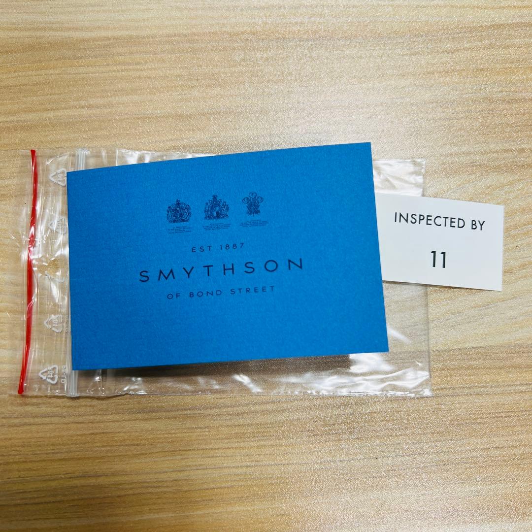 スマイソン ショルダーバッグ 黒 レザー クォータームーン クロスボディ