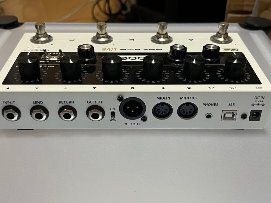 ギター MOOER PREAMP LIVE