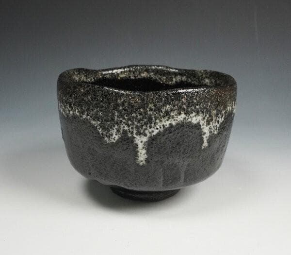 平安祥悦 不二山 黒楽茶碗 光悦七種之内