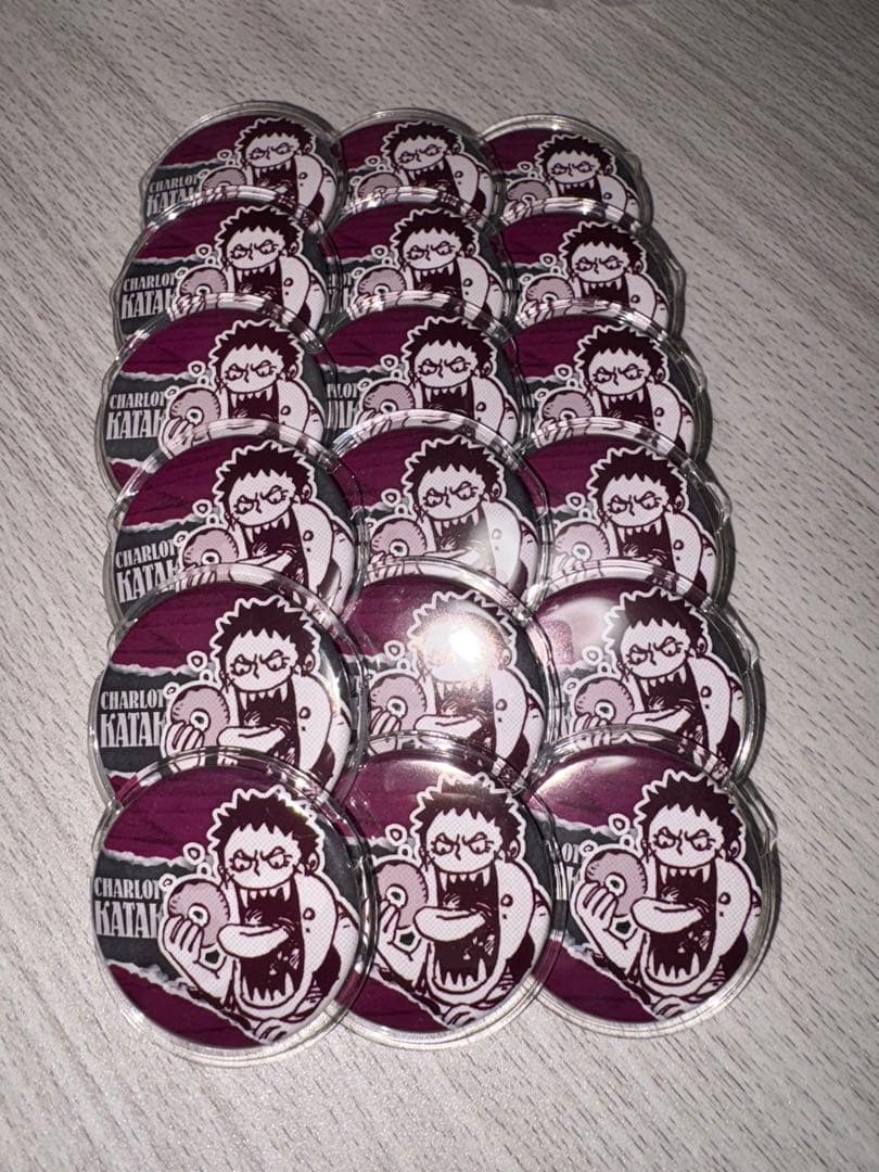 カタクリ　プチ缶バッジ