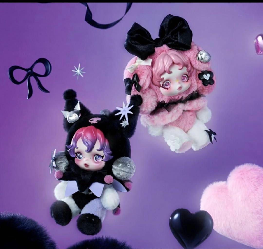 SKULLPANDA マイメロ スカルパンダ ぬいぐるみペンダント