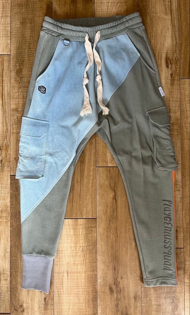 Libeiro リベイロ　サルエルパンツ 切替サルエルパンツ