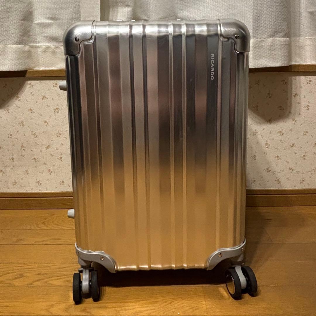 リカルド　4輪 キャリーケース Aileron アルミ 20インチ 40L