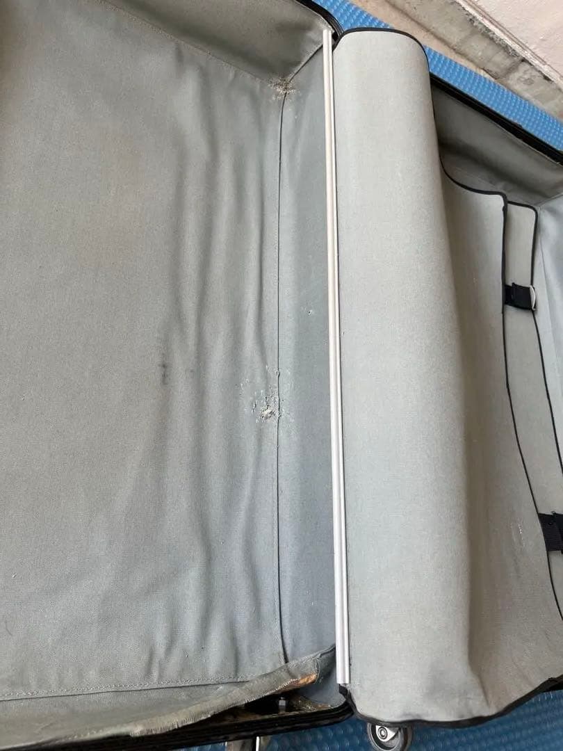 ゼロハリバートン　アルミ製スーツケース　made in USA 4輪キャスター