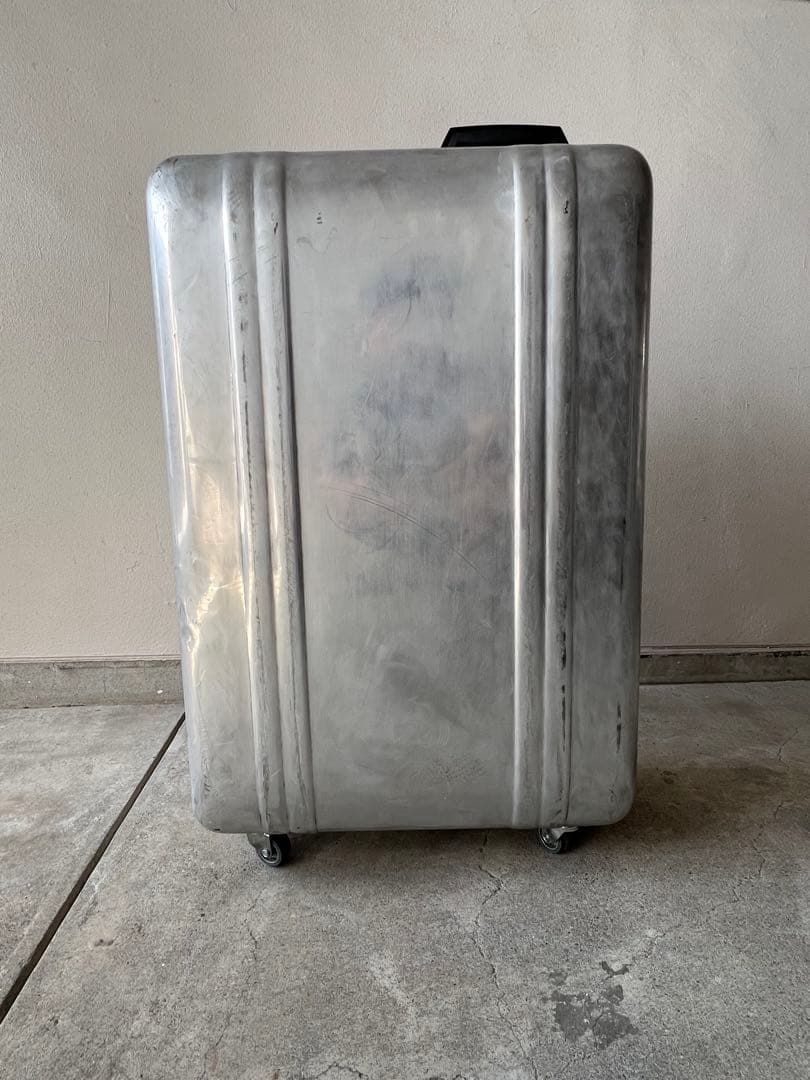 ゼロハリバートン　アルミ製スーツケース　made in USA 4輪キャスター