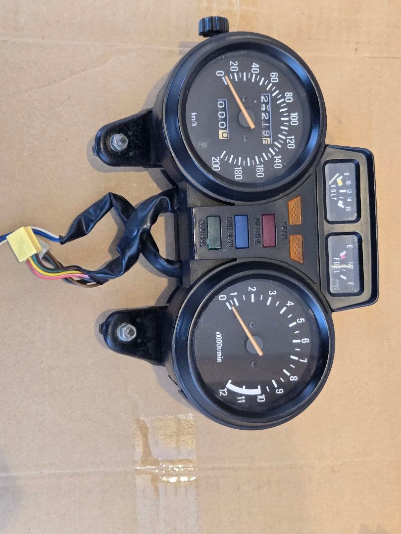 xj400 純正メーター