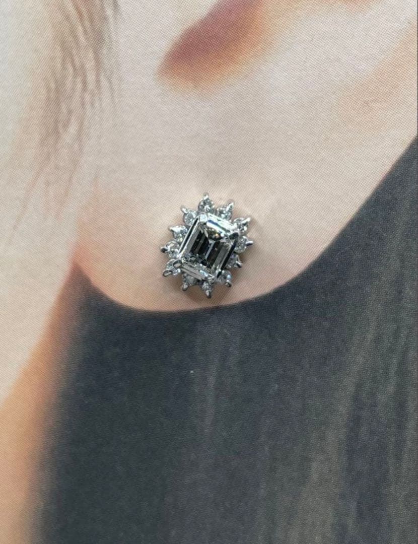 専用JK205★高級 ダイヤモンド0.69ct プラチナ ピアス