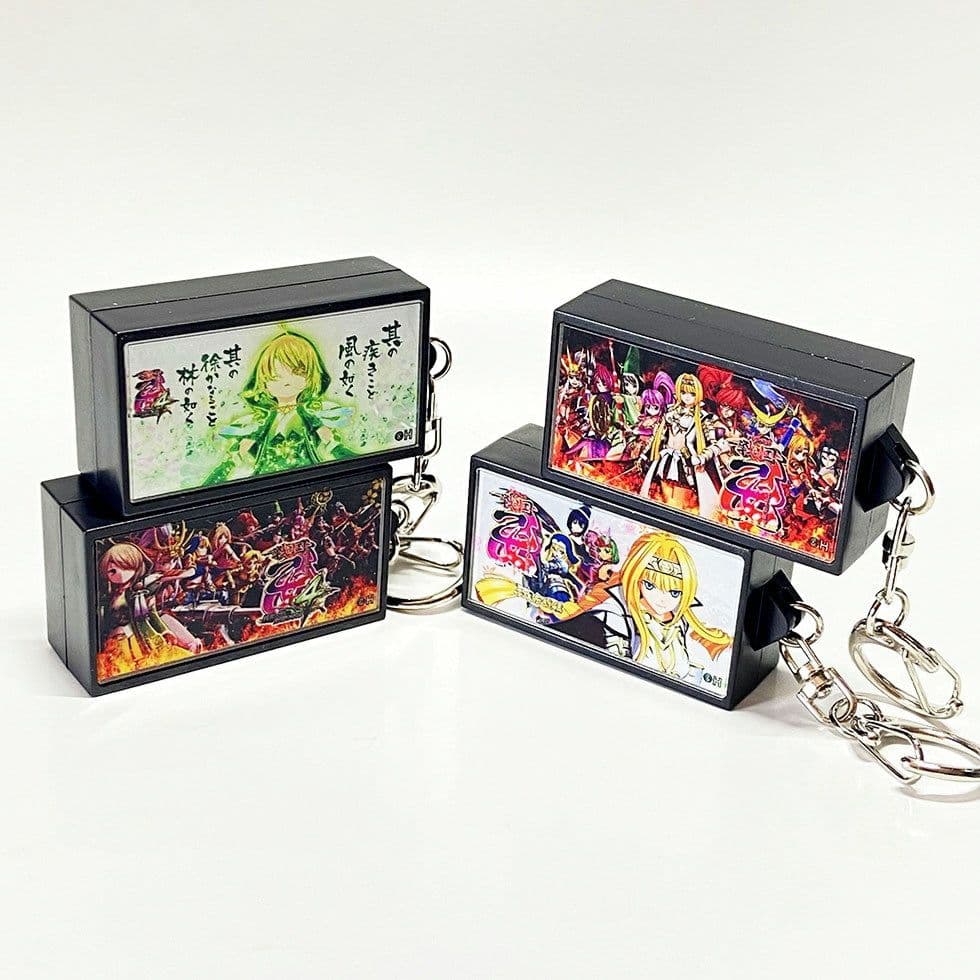 戦国乙女LEDパネルキーホルダーコンプリートセット