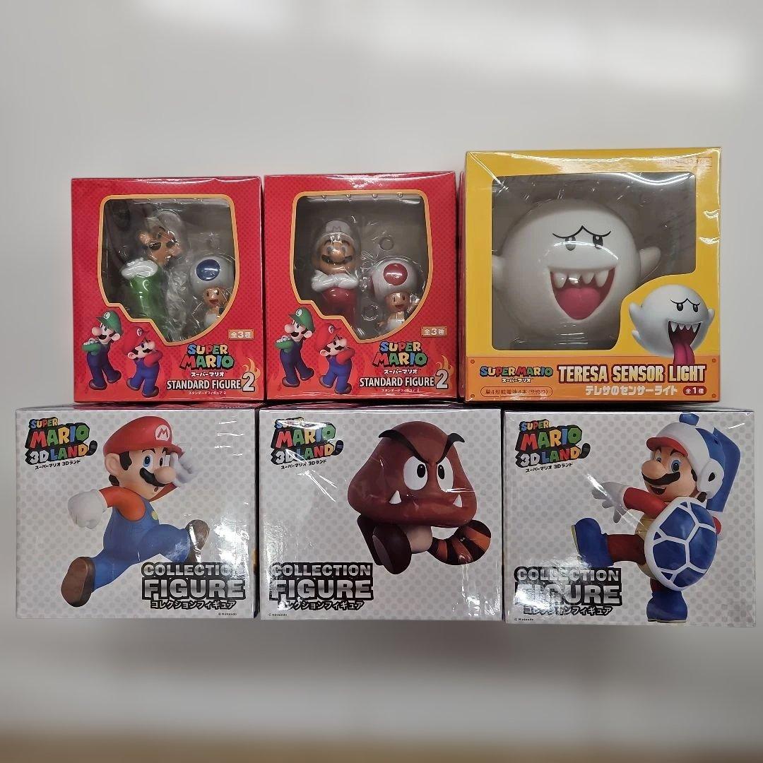 スーパーマリオ　フィギュア　6点セット