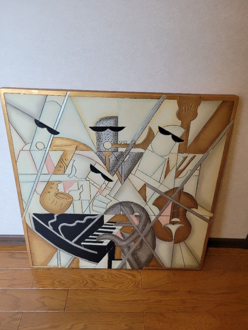 キュビズム 音楽家のアート作品