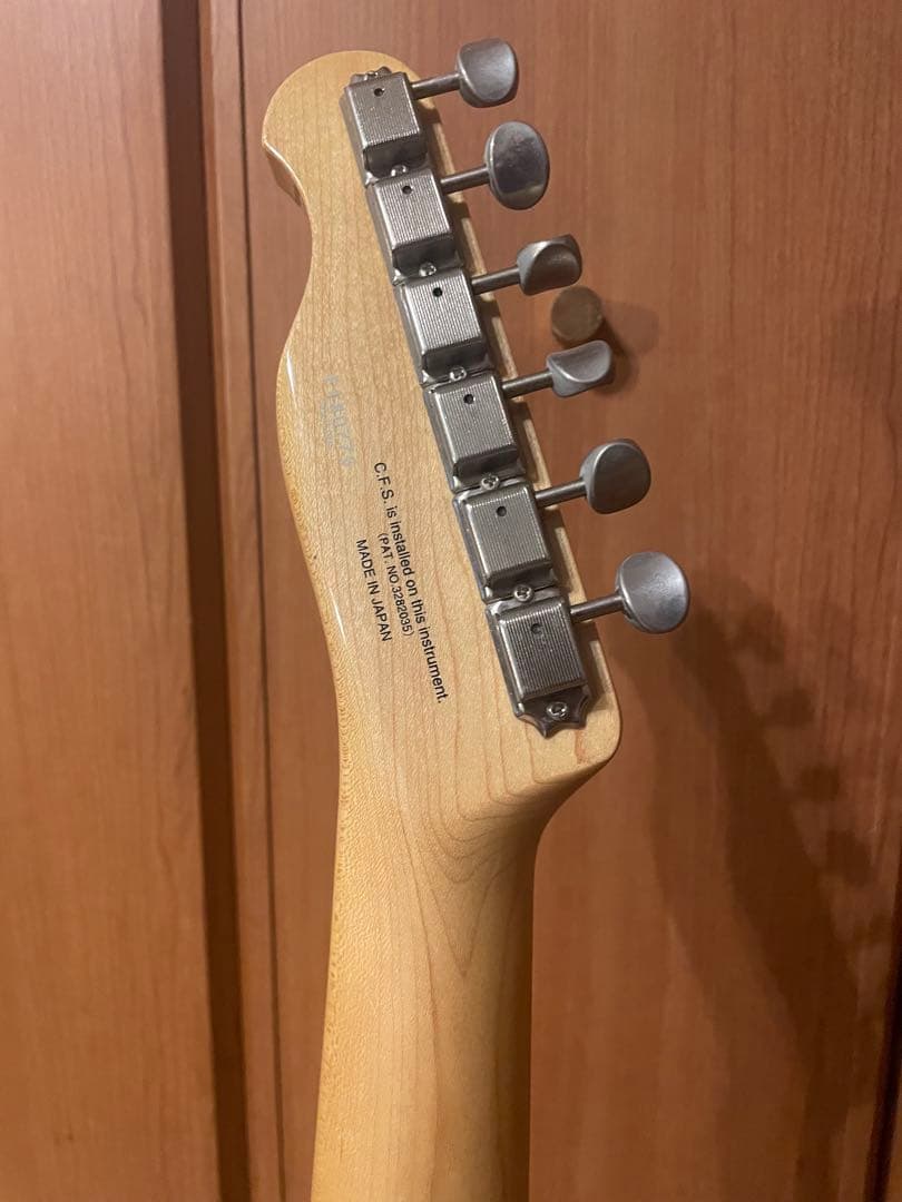 フジゲン Fujigen ホワイトシースルー テレキャスター