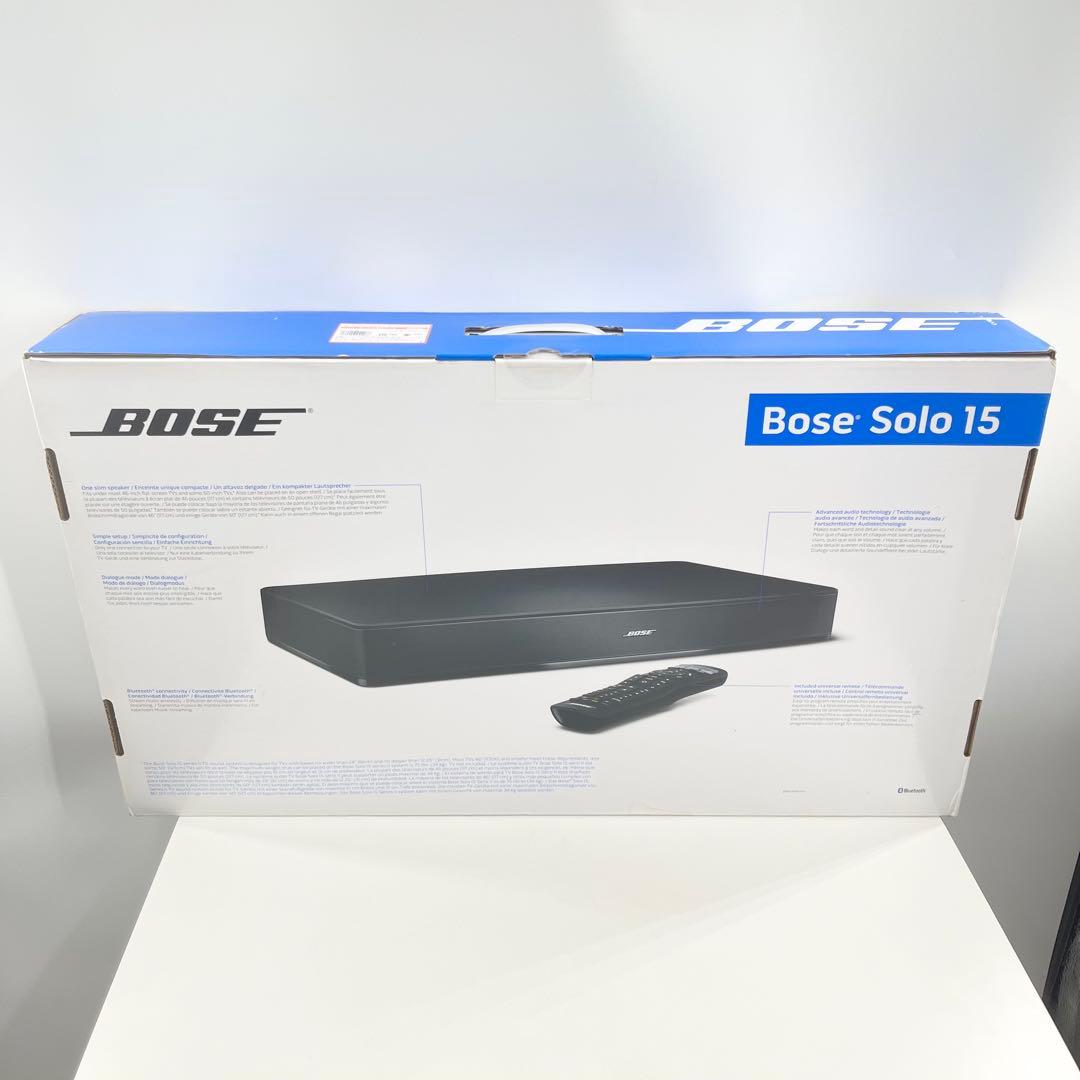 希少 未開封 Bose Solo 15 TVサウンドシステム スピーカー