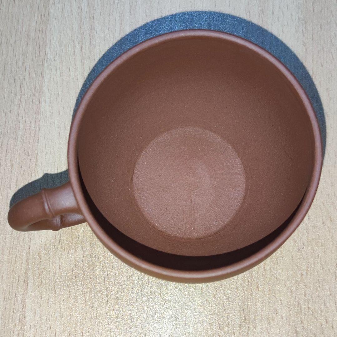 【新年特価10%OFF❤️】中国美術品 　中国宜興紫砂珈琲カップ 肉薄