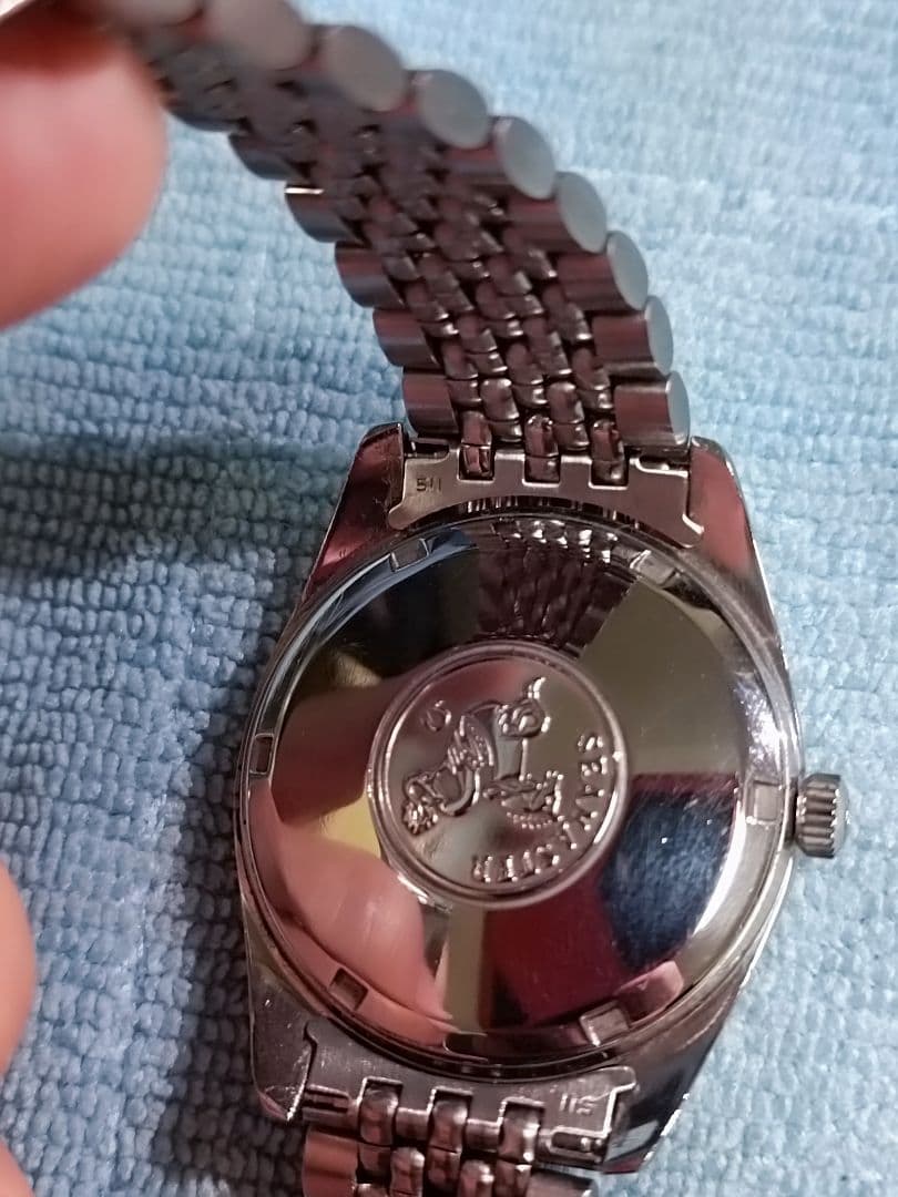 希少オメガシーマスタークロノメーターcal.564 自動巻 純正ベルト美品