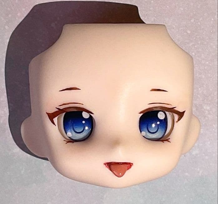 [お迎え先決定しました]ねんどろいど　かすたむフェイス　開口