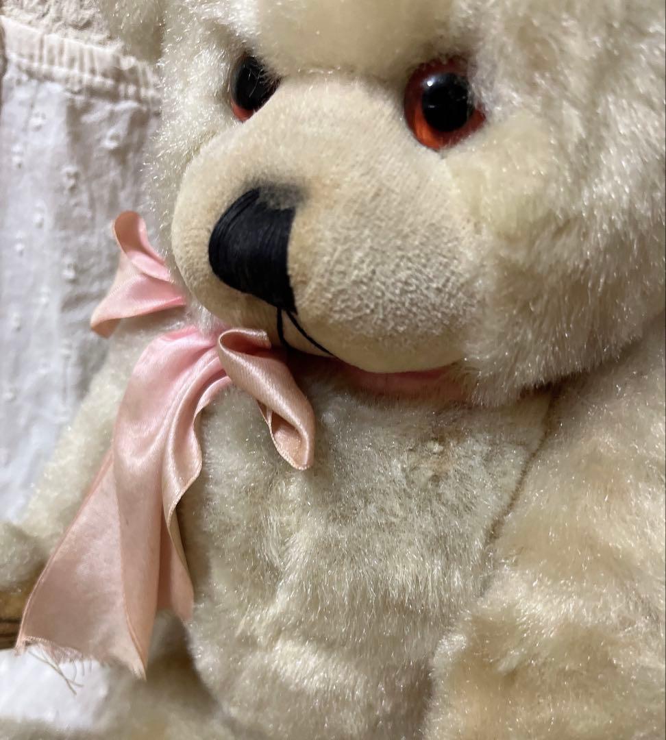 当時物　昭和レトロ　ぬいぐるみ　くま　テディベア　レトロ　人形　アンティーク
