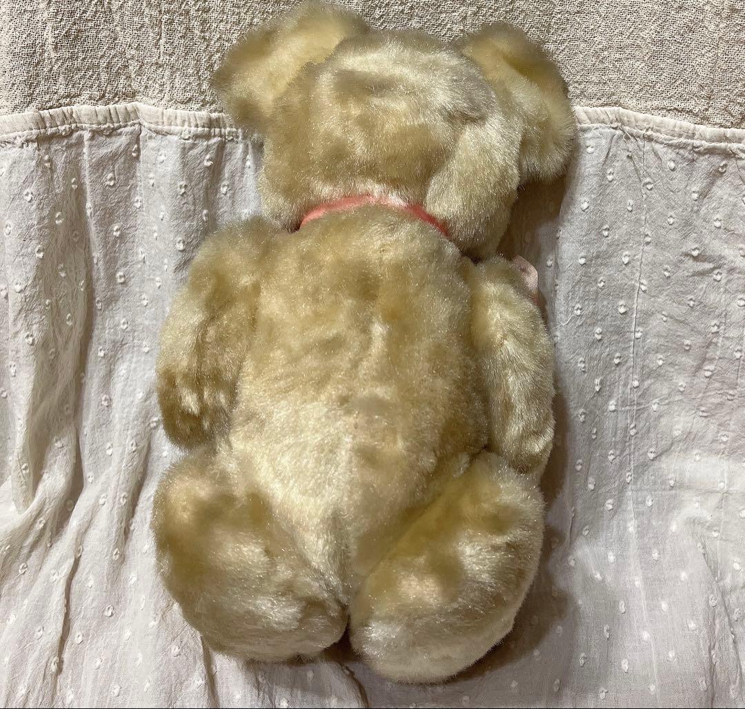 当時物　昭和レトロ　ぬいぐるみ　くま　テディベア　レトロ　人形　アンティーク