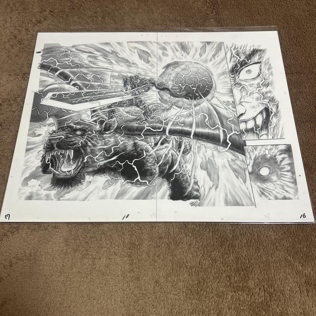 新品未開封　ベルセルク　複製原稿　(Q ) (P) 2種類