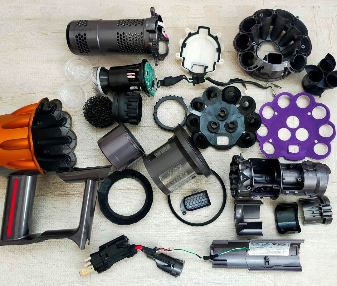 【分解洗浄】ダイソン V12 Detect SV30 Optic マルチスタンド