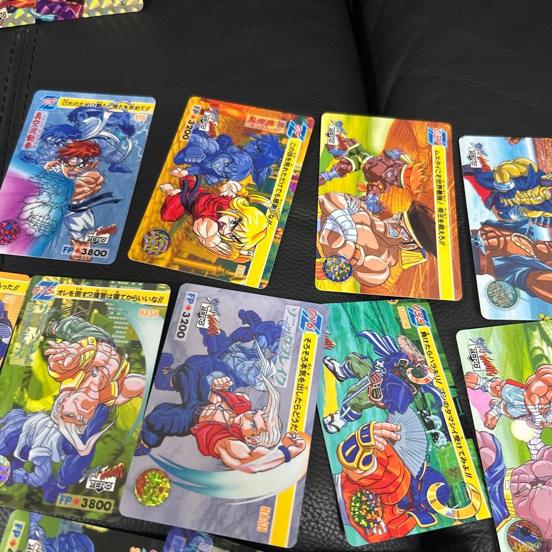 ストリートファイターZERO 全42種　バンダイ　カード