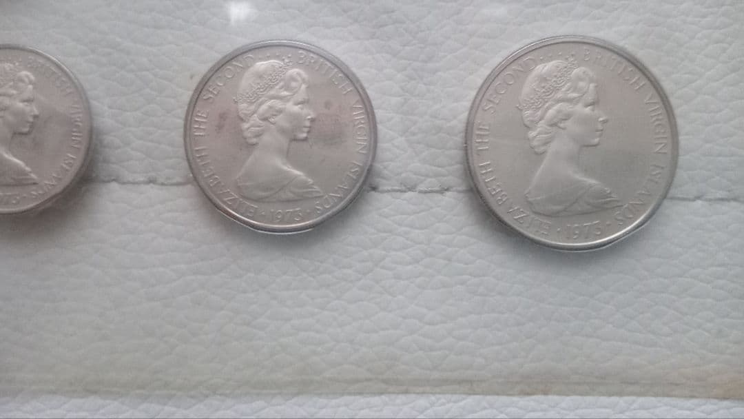 値下げ◎証明書付◎英領ヴァージン諸島 初公式貨幣◎新品未使用【送料込み】