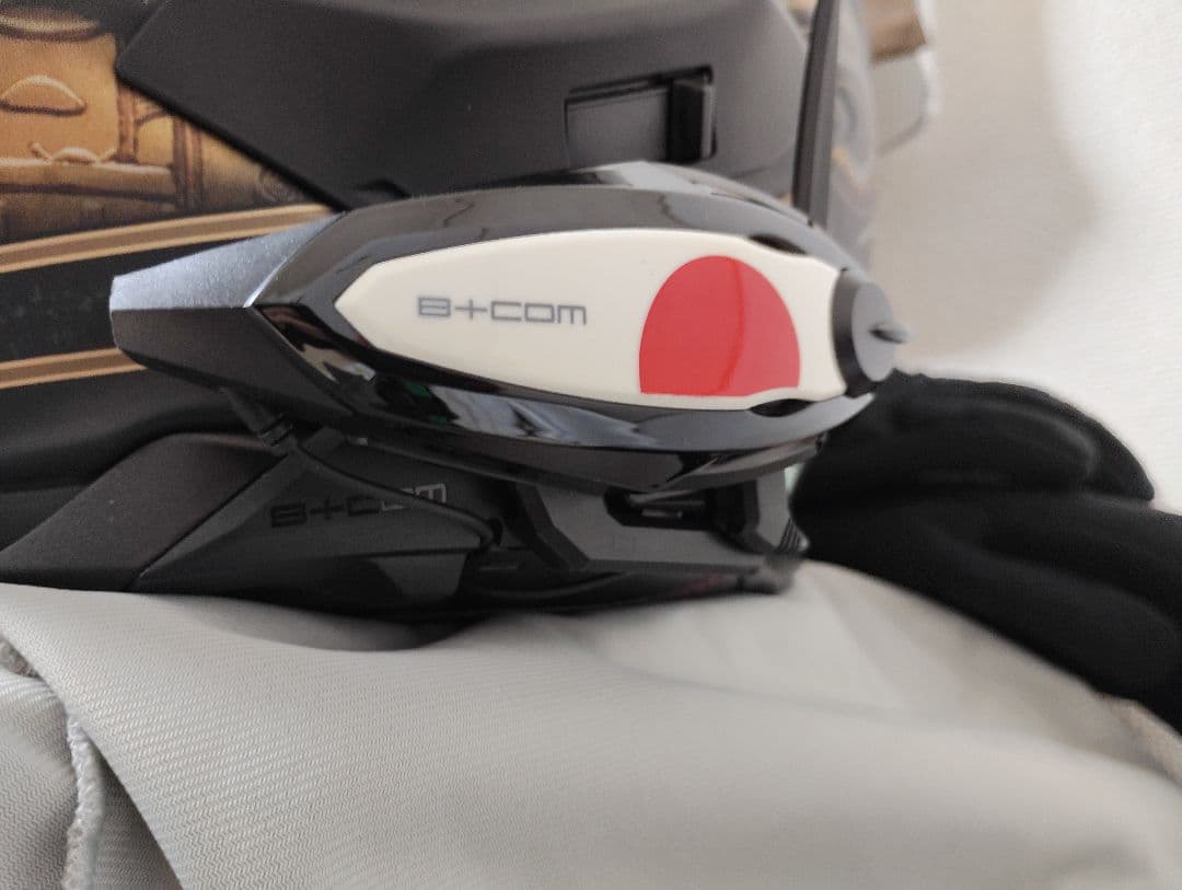 B+COM SB6XR ビーコム フェイスプレート SHOEIアタッチメント3