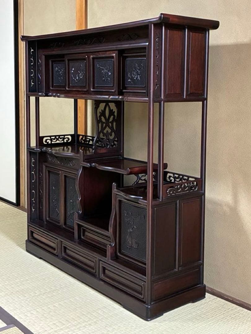 飾り棚、茶箪笥、アンティーク