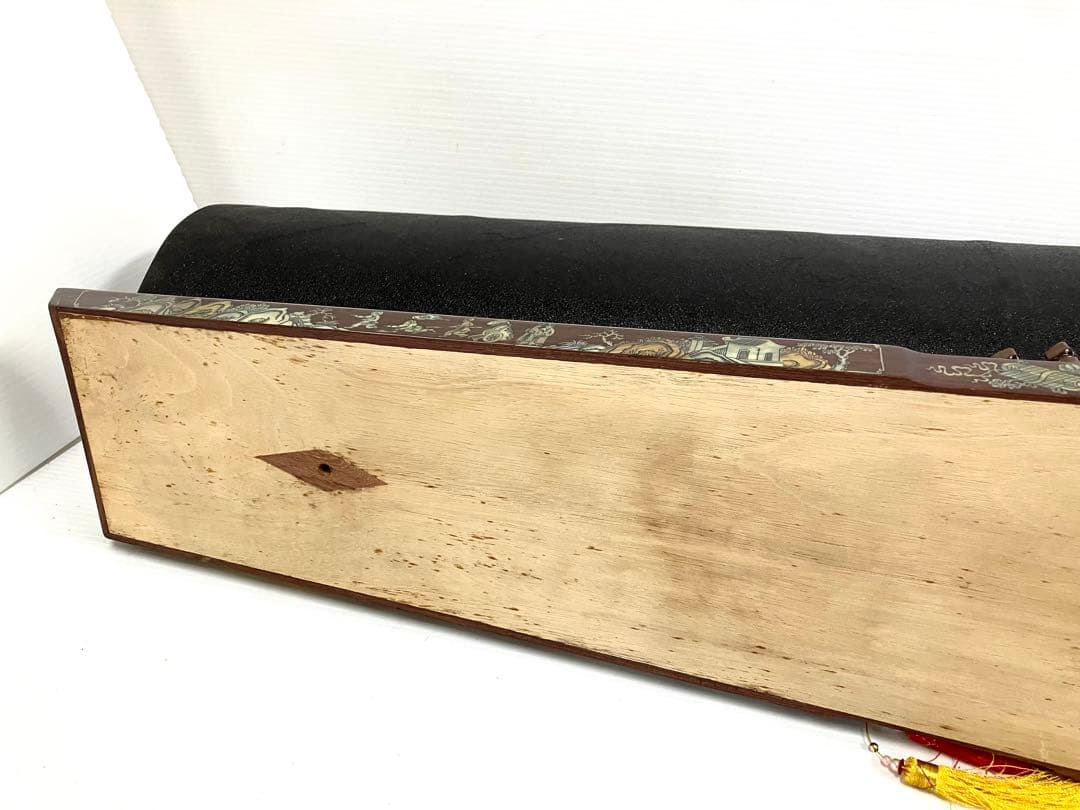 ベトナム民族楽器◆ダン・トラン◆17弦 螺鈿細工 替え弦／琴爪／ハードケース付