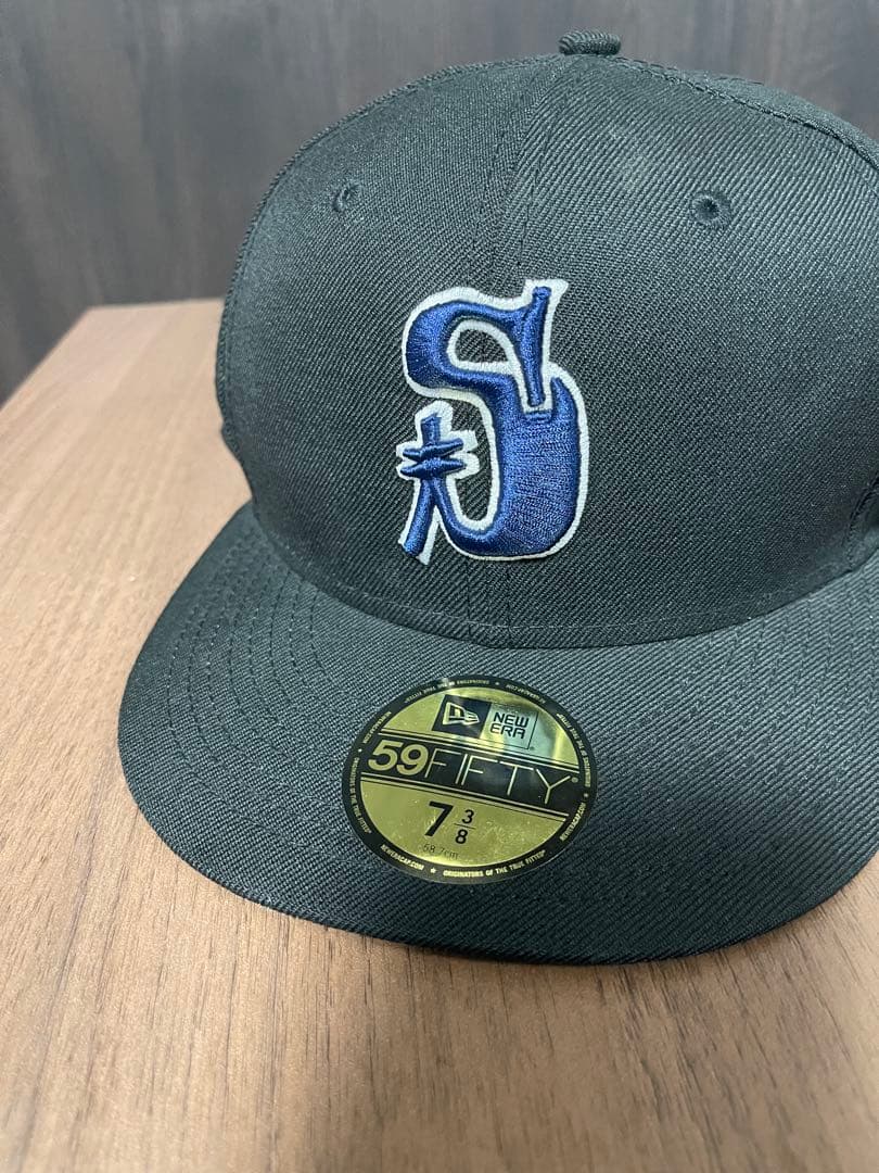 【新品未使用】STUSSY NEW ERA S Logo ショーンロゴ　キャップ