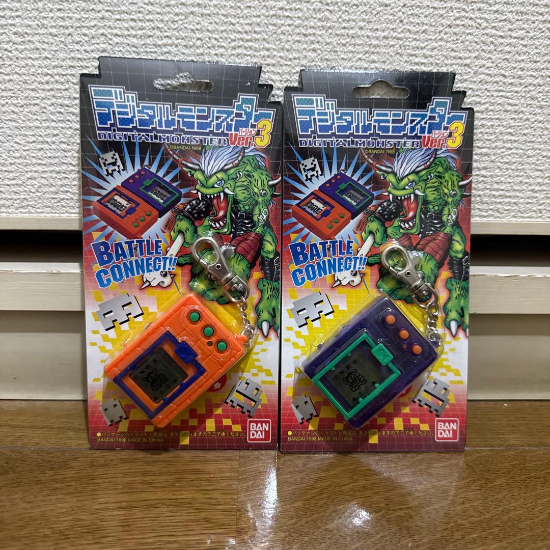 デジタルモンスター Ver.3 2色セット レア レトロ 希少 当時物