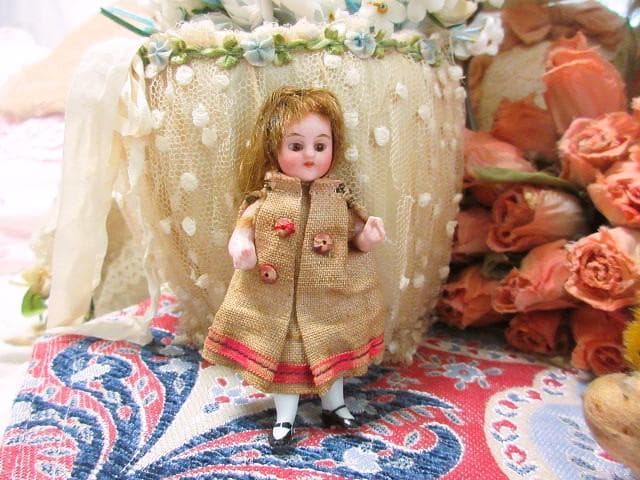 アンティーク　ミニョネット　ジャーマン☆　フレンチマーケット