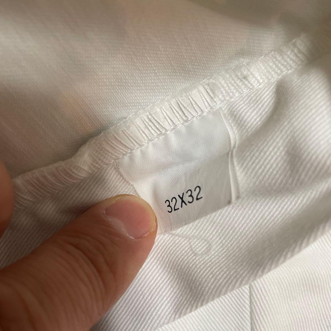 90's Polo Ralph Lauren チノパン　ポロチノ　ホワイトW32